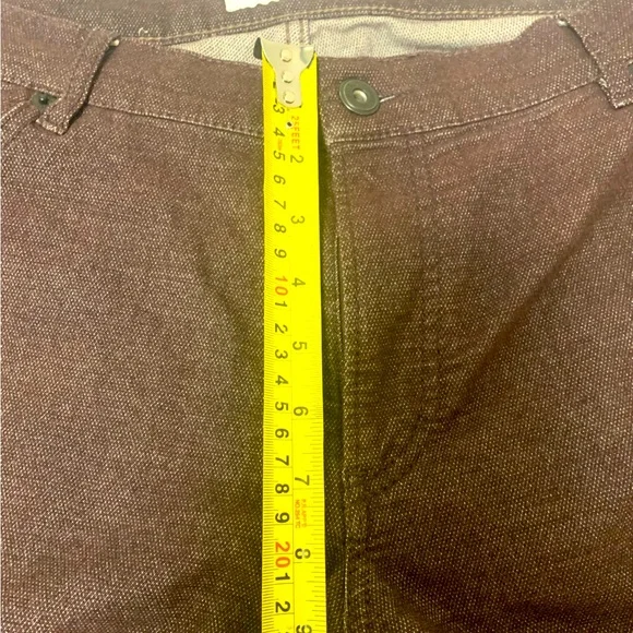 Stylish Brax Chuck Modern Feel Good Cotton/Poly Blend Men’s Brown Pant size XL - Picture 13 of 14